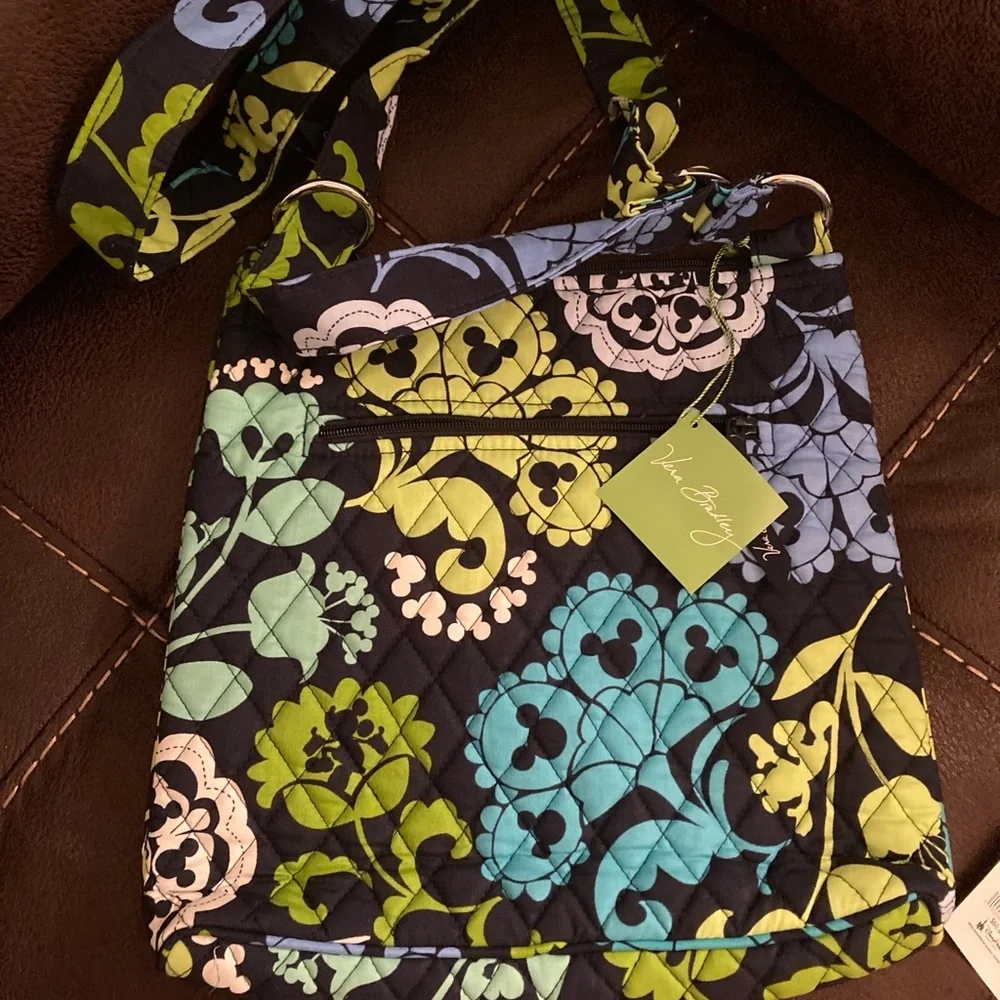 Vera Bradley Where’s Mickey? Purse and wristlet‎ wallet bundle